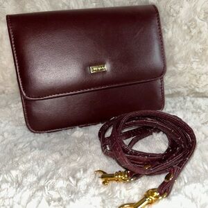 Buxton Burgundy Crossbody Bag